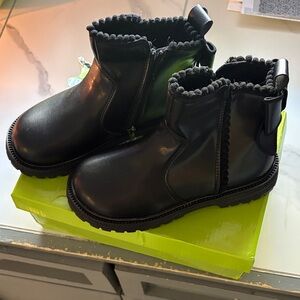 SHEIN Black Kids Ankle Boots